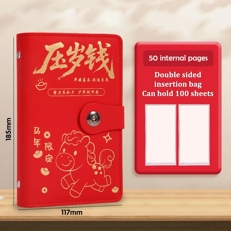100 Envelope Money Saving Binder with Password Lock | eelhoe Budget Savings Binder Babs