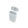 Transparent PP Battery Storage Box – 20700 & 21700 Cells Battery Storage Box Babs One Size