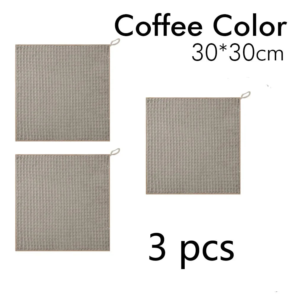 Barista Bar Towel – Super Absorbent Lint-Free Microfiber Cloth Microfiber Cleaning Cloth Babs 3pcs Coffee