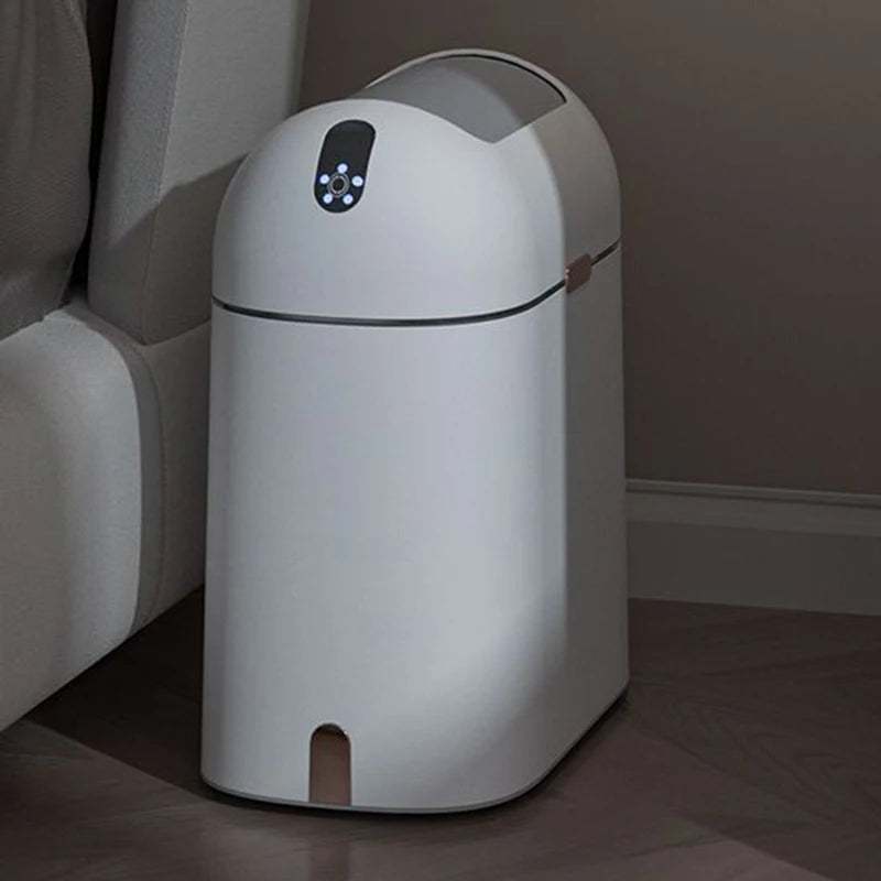 9L Smart Touchless Trash Can with Lid – Auto Sensor Waste Bin Smart Trash Can Babs
