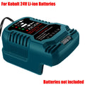 Mini Rapid Charger for Kobalt 24V Lithium Battery KB624-03 Power Tool Charger Babs US For Kobalt