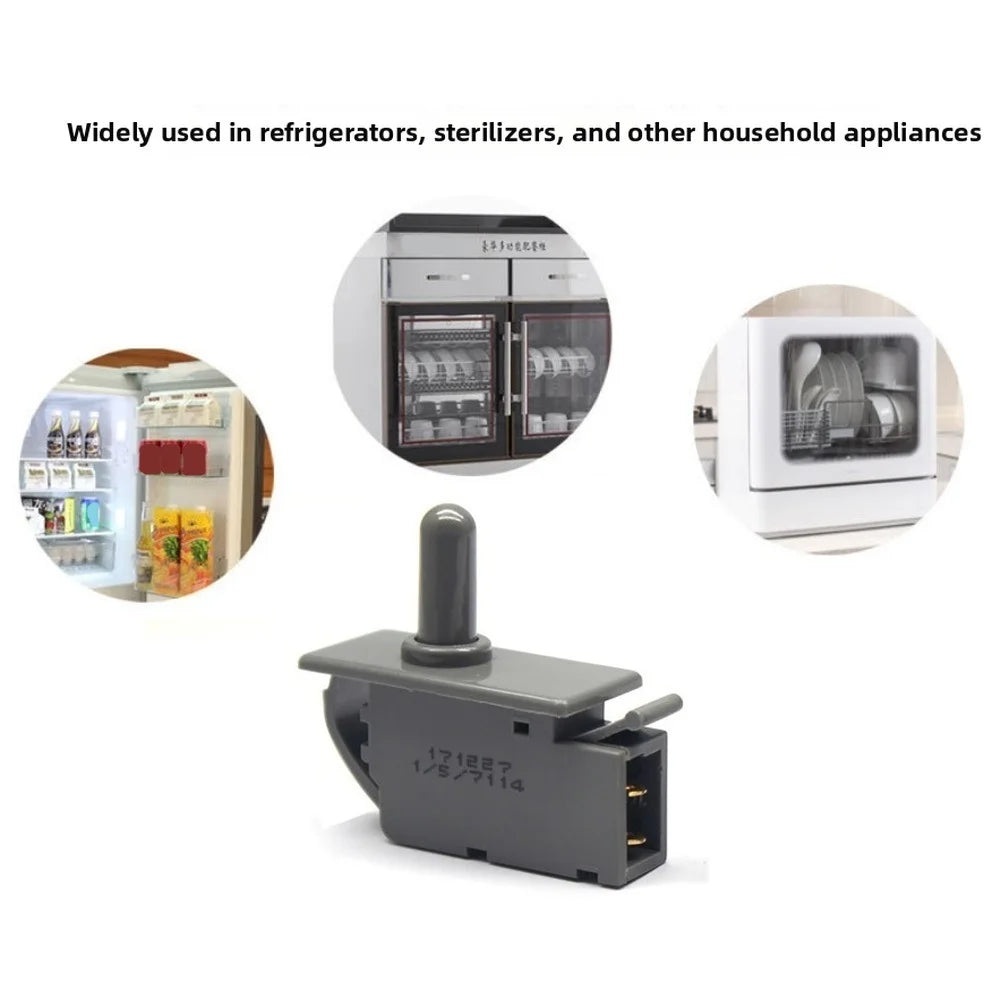 HC-056K Door Push Button Switch for Refrigerator & Cabinet Push Button Switch Babs