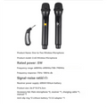 2.4G Wireless Handheld Microphone Kit – Stage & Karaoke Wireless Microphone Kit Babs Black