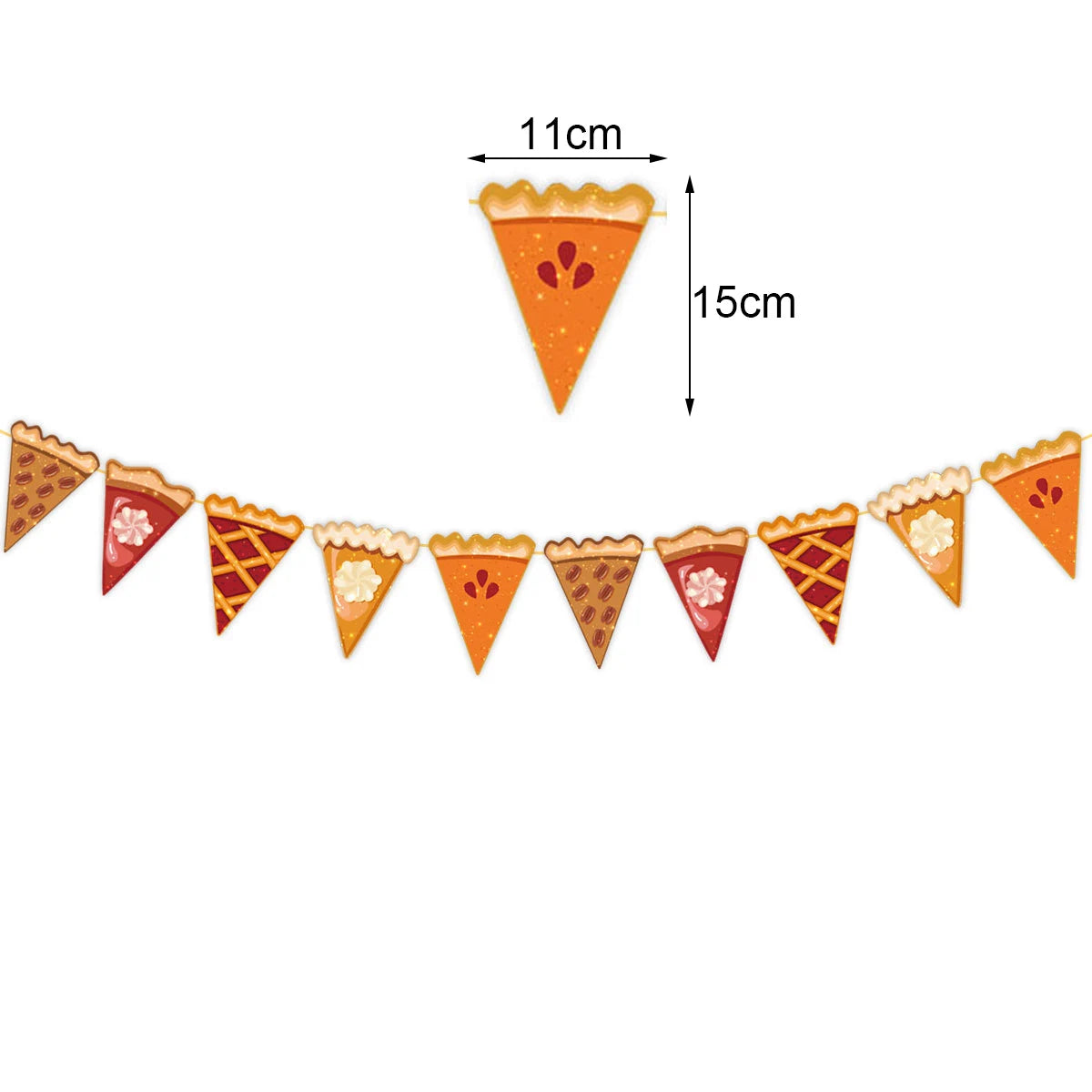 Thanksgiving Foil Balloons & Maple Leaf Banner Party Decor Party Balloon Decor Babs Marble As pictures show