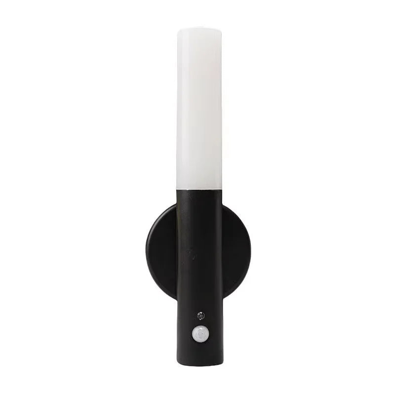 LED Motion Sensor Rechargeable Wall Night Light – Black Motion Sensor Wall Light Babs black
