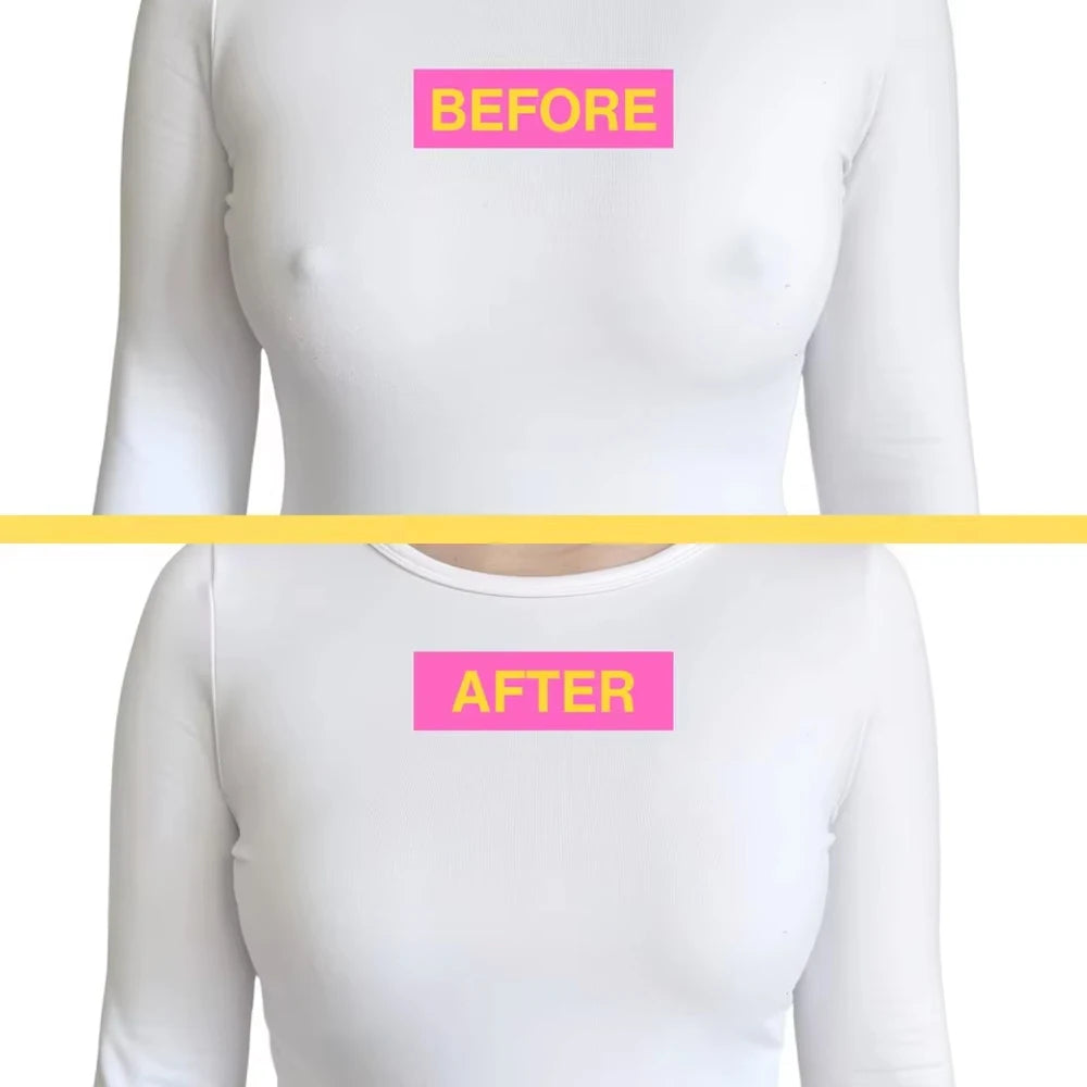 Reusable Silicone Nipple Covers – Invisible Adhesive Pasties Nipple Covers Babs