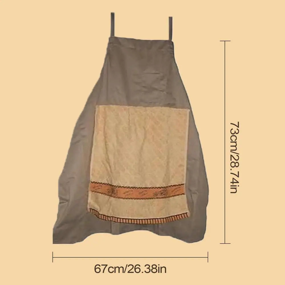 Funny Prank Apron with Surprise Pocket – Unisex Chef Gift Novelty Chef Apron Babs C