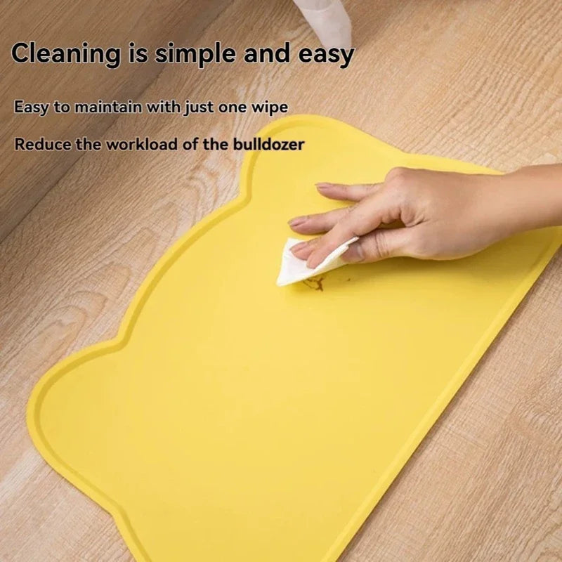 Cat & Dog Silicone Meal Mat – Waterproof & Anti-Slip Pet Feeding Mat Babs
