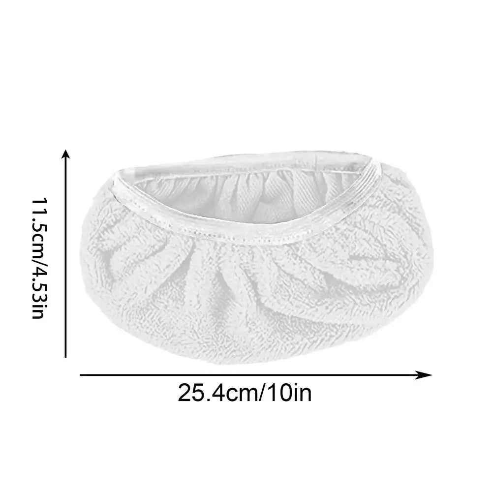Reusable Microfiber Mop Pads – Washable Wet & Dry Floor Cleaner Microfiber Mop Pads Babs White