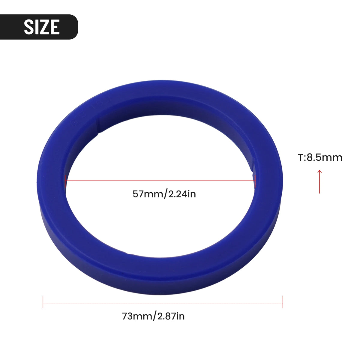 E61 Silicone Group Head Gasket 8.5mm for Gaggia Espresso Espresso Machine Gasket Babs