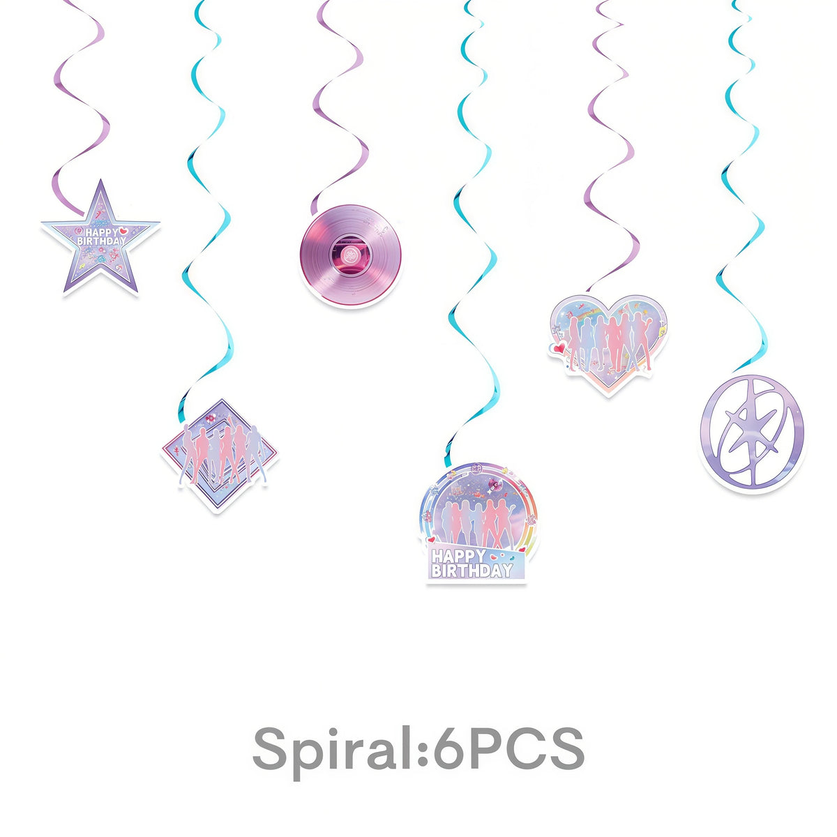 Katseye Kpop Birthday Party Supplies – Plates, Cups & Balloons