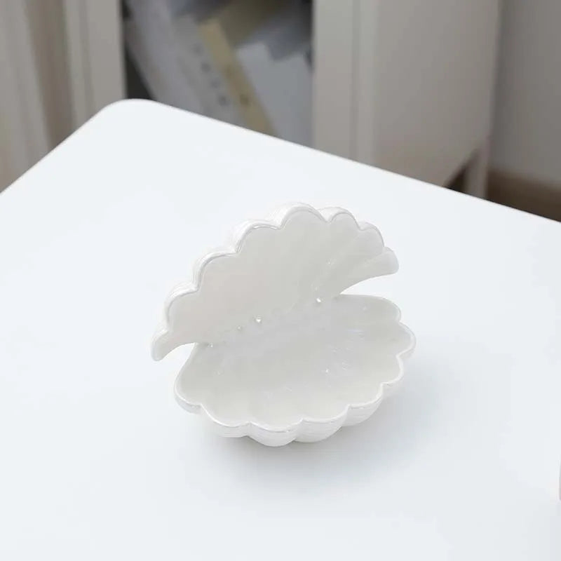 Ceramic Shell Jewelry Storage & Display Tray | Earring Dish Jewelry Storage Tray Babs