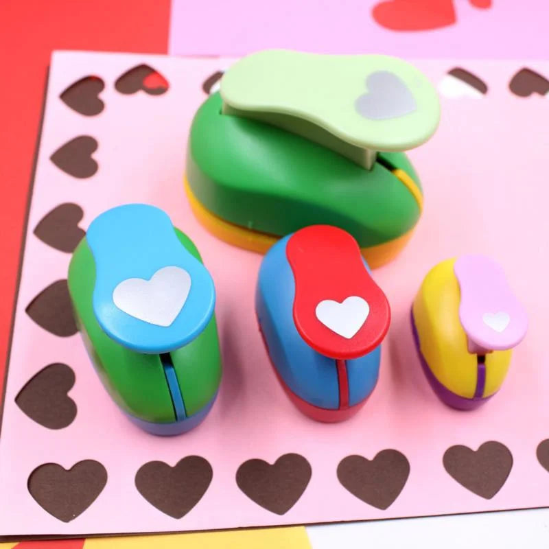Heart Paper Punch 9/16/25mm – DIY Scrapbooking Craft Tool Craft Paper Punch Babs