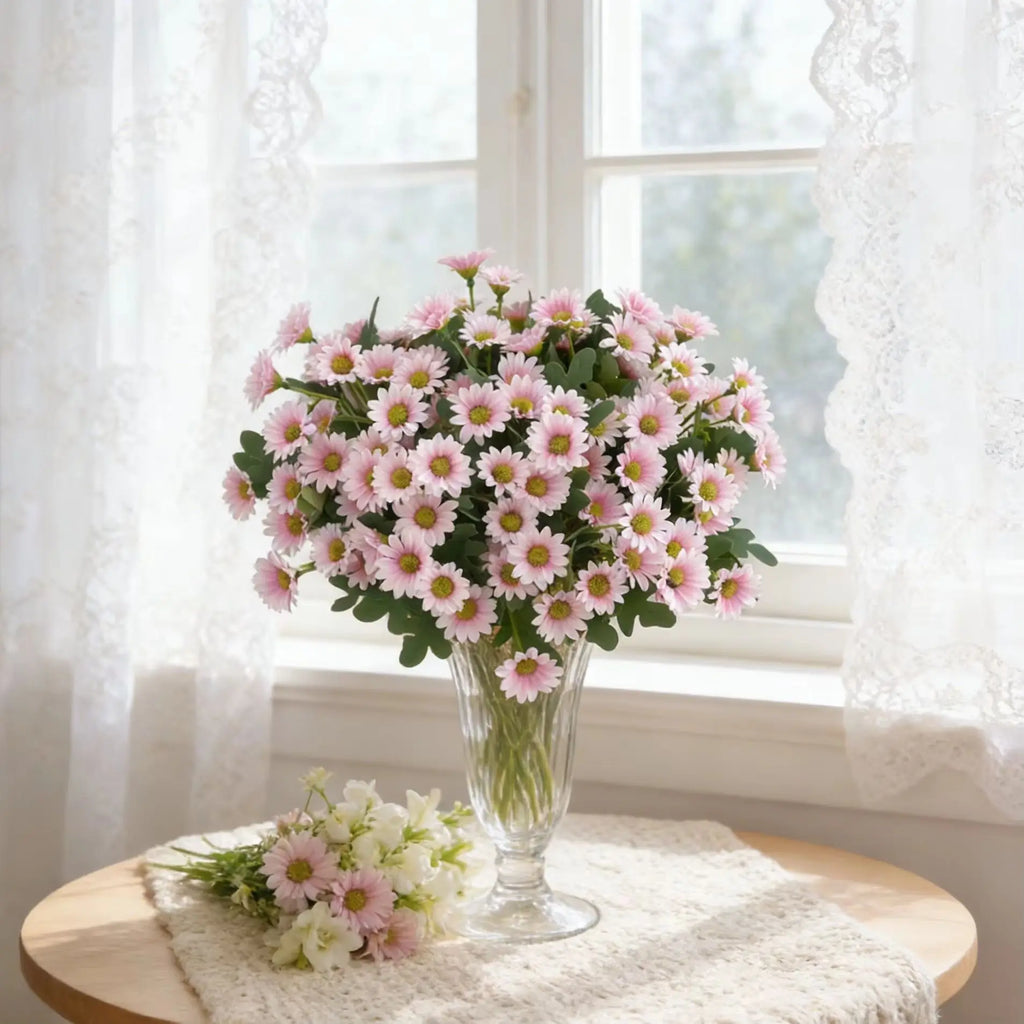 Silk Daisy Artificial Flowers for Wedding & Home Decor Artificial Flowers Babs