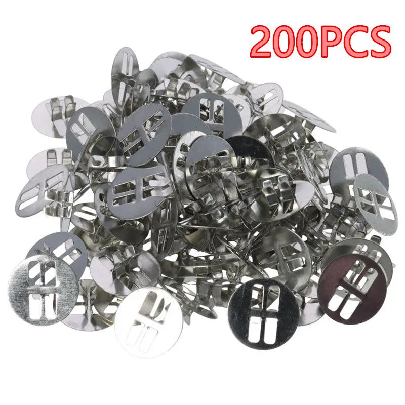 Wooden Wick Clips & Metal Wick Base Clips for Candle Making Candle Wick Clips Babs