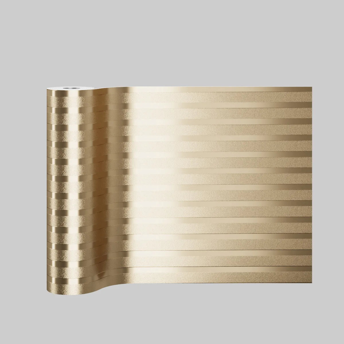 Self-Adhesive Brick Wallpaper Roll 40cm×3m – Metallic Modern Look Peel & Stick Wallpaper Babs Champagne 40cm x 3m