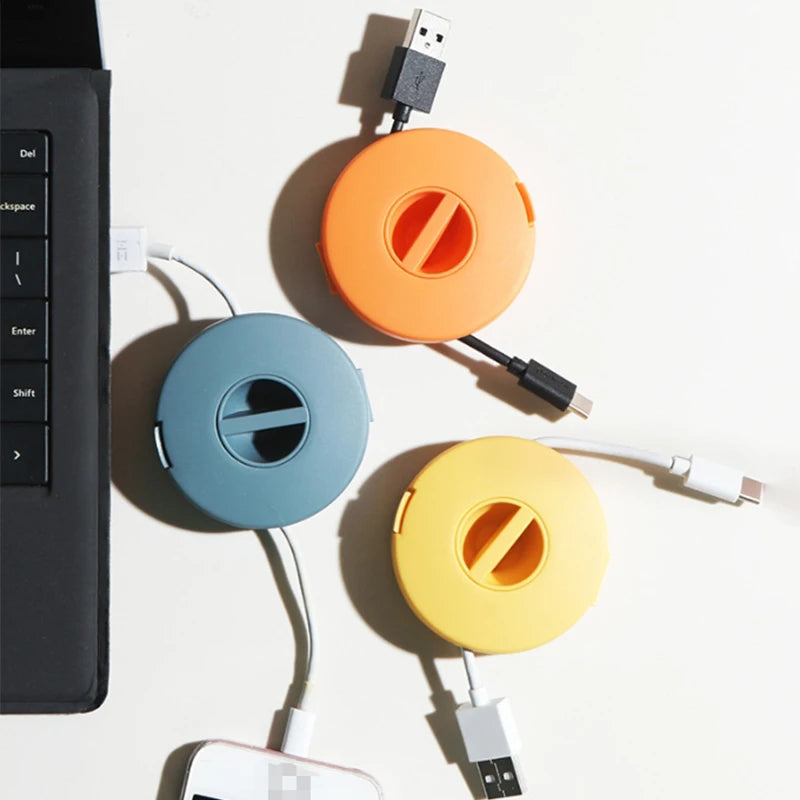 Rotatable Desktop Storage Box | Cable & Accessory Organizer Desktop Storage Organizer Babs