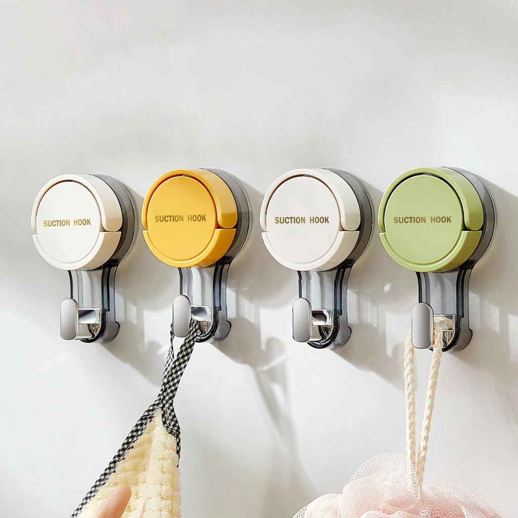 Reusable Suction Cup Hooks – Waterproof Bathroom Wall Hooks Suction Cup Hook Babs