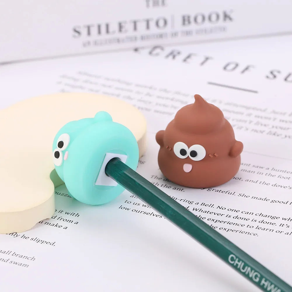 Mini Poop Pencil Sharpener – Cute Kids Novelty Gift Novelty Pencil Sharpener Babs