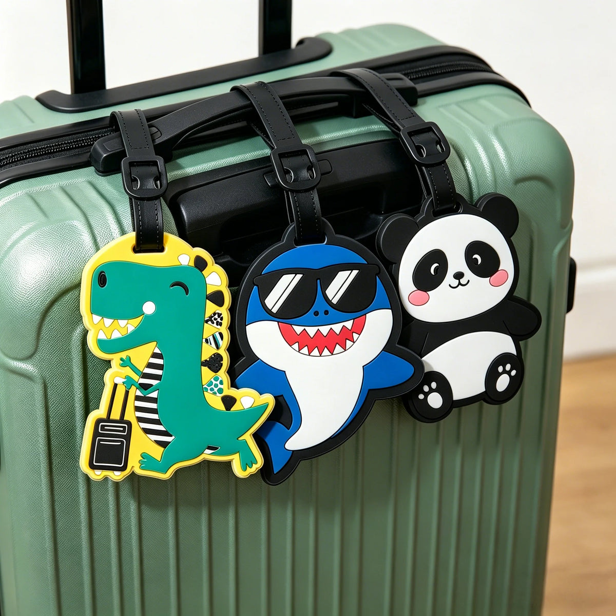 Cute Luggage Tags for Women & Men – Anti-Loss Baggage Labels Luggage Tag Babs