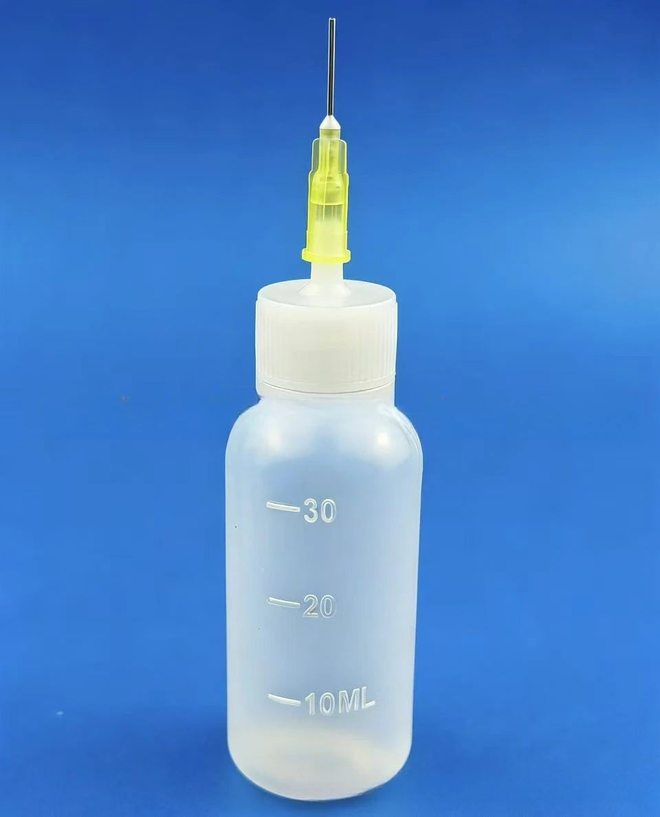 Needle Dispensing Bottle for Flux, Glue & Adhesives 30/50ml Needle Dispensing Bottle Babs 30Ml with needle