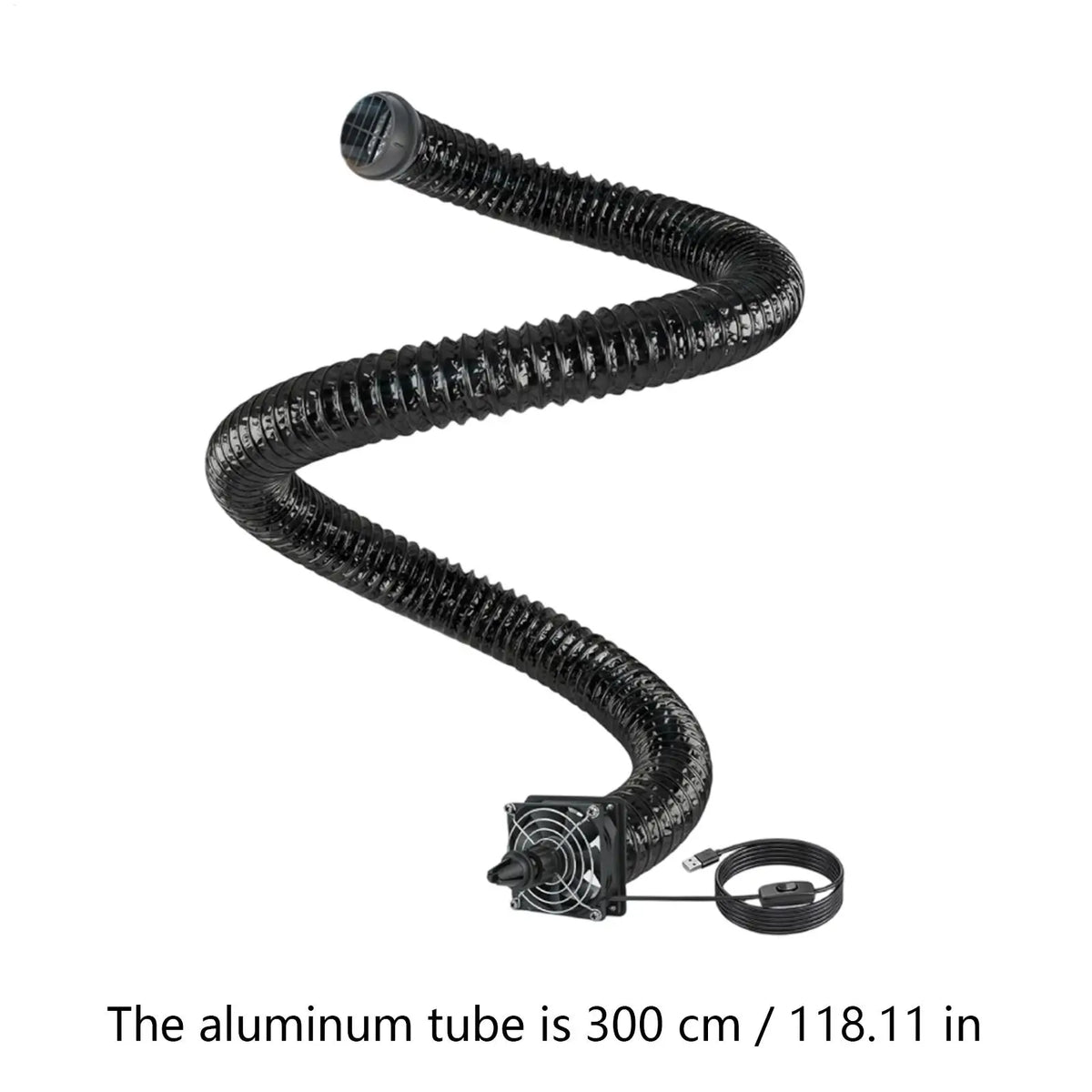 Foldable Car AC Vent Extender – 3M Hose for SUV RV Truck Car AC Vent Extender Babs