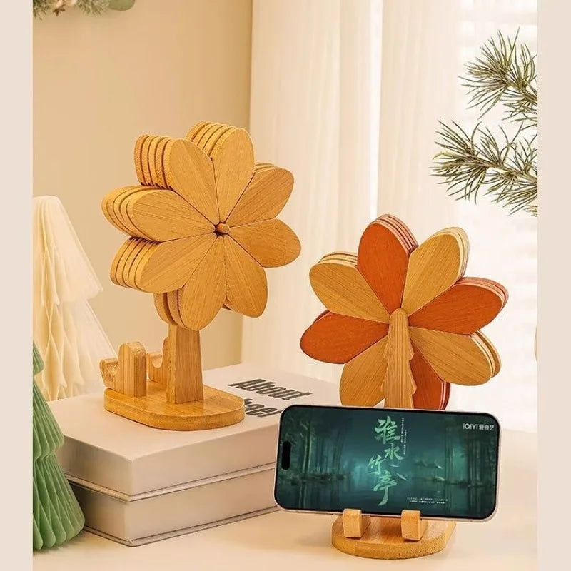 Windmill Coaster – Heat Resistant Placemat & Table Decor Kitchen Coaster Placemat Babs
