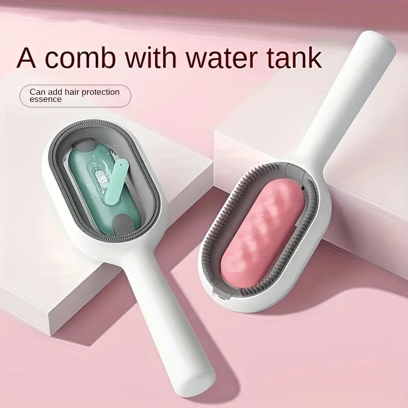 Double-Sided Pet Grooming Comb with Water Tank | Cat & Dog Pet Grooming Comb Babs