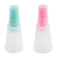 Silicone Oil Dispenser Bottle with Brush – BBQ & Baking Oil Dispenser Brush Babs 2pcs-B