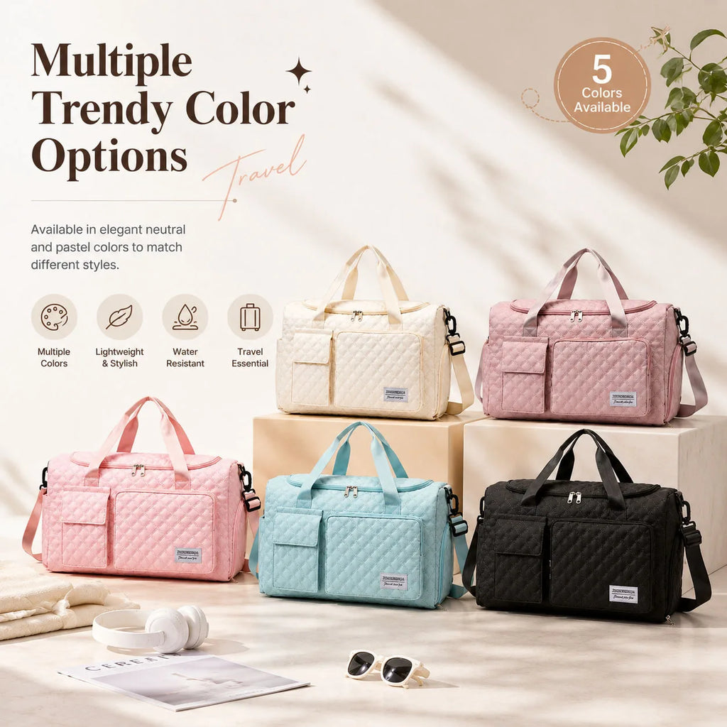 Outdoor Dry Wet Separation Luggage Bag | Dual-Sided Dividers Outdoor Luggage Bag Babs