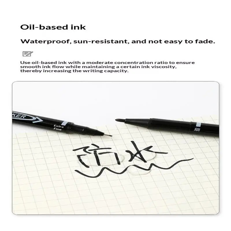 10Pcs Double-Tip Permanent Paint Markers – Multi-Surface Art Set Paint Marker Set Babs