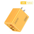 KEBIDUMEI 240W 8-in-1 GaN Desktop Charger USB-C Fast Charge GaN Desktop Charger Babs US