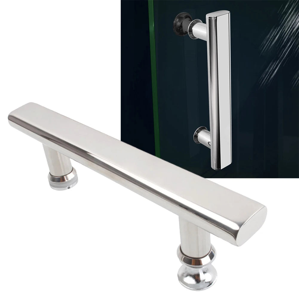225mm Stainless Steel Shower Door Handle – Glass Pull Knob Shower Door Handle Babs