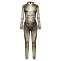 Men's Snake Scale Cosplay Bodysuit Halloween Jumpsuit Cosplay Bodysuit Babs B142-433 M