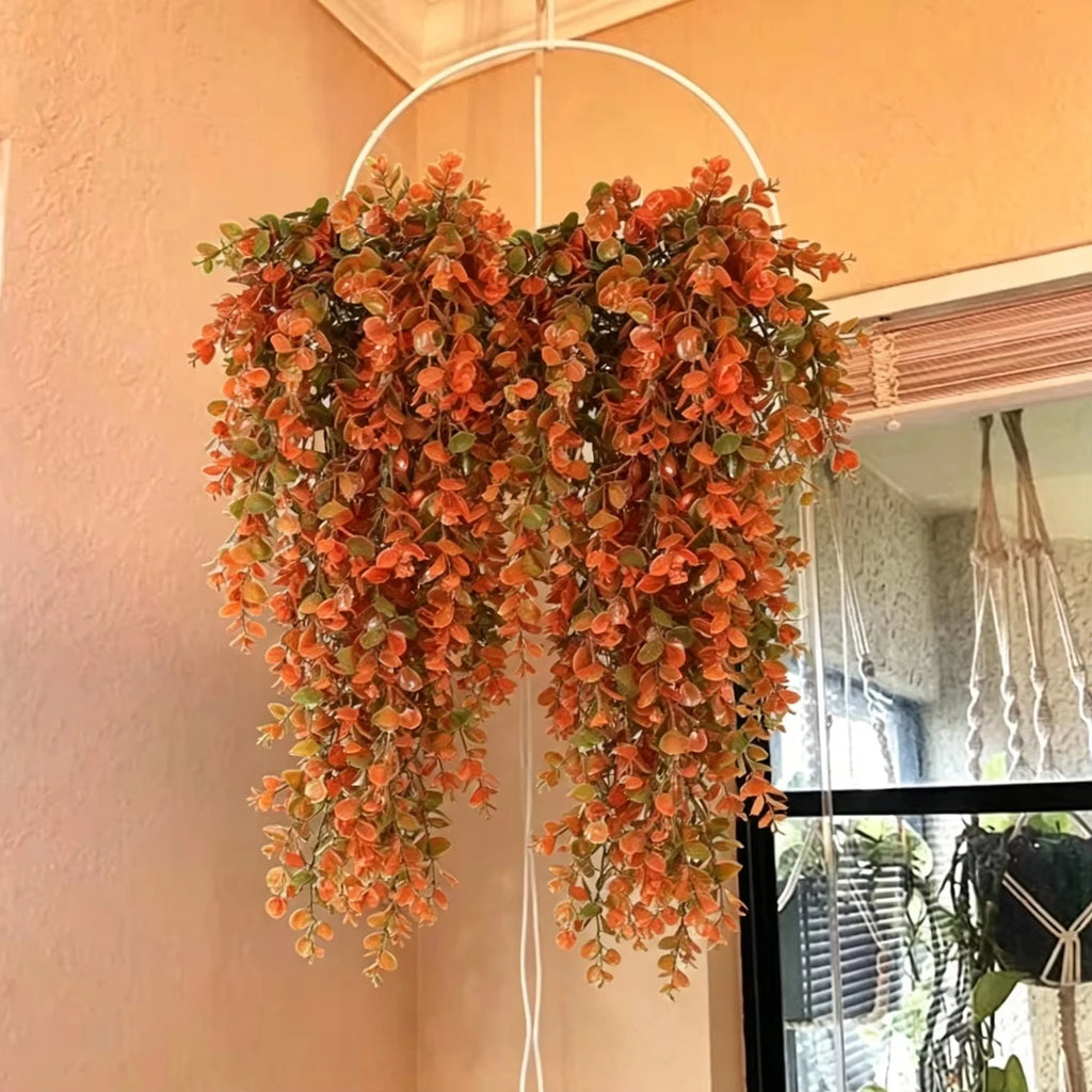2-Pack Artificial Ivy Garland UV Resistant Hanging Vine Décor Artificial Ivy Garland Babs