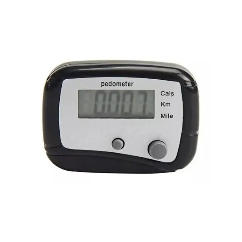 HUXUAN Pedometer – Step Counter with Calorie & Distance Track Fitness Pedometer Babs Black
