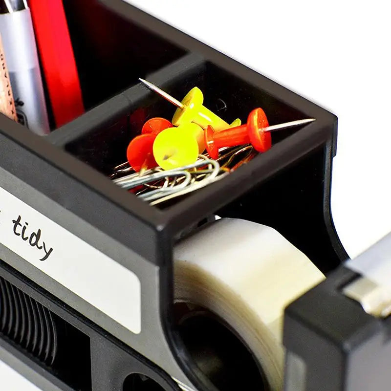 Retro Cassette Tape Dispenser & Pen Holder Desk Organizer Desk Organizer Babs