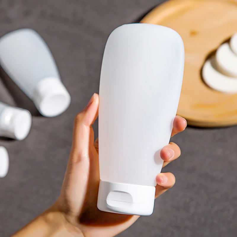 Refillable Travel Bottles 3-Pack – 30/60/100ml Squeeze Tubes Travel Bottle Set Babs