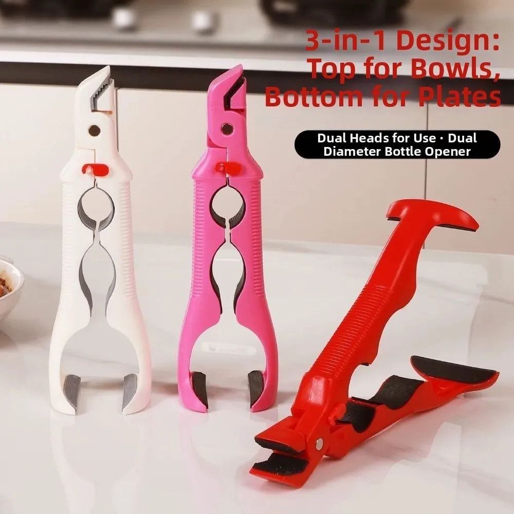 3-in-1 Anti-Scald Dish Lifter Clip – Heat-Resistant Kitchen Tool Kitchen Safety Clip Babs