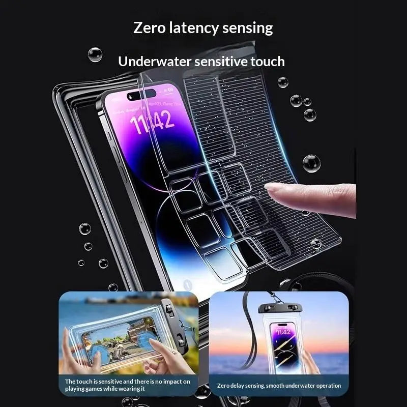 Waterproof Phone Pouch Dry Bag for Swimming Beach Water Sports Waterproof Phone Pouch Babs