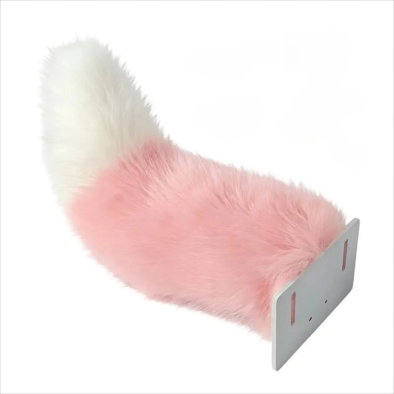 Remote Control Wagging Fox Tail Scooter Car Decoration Vehicle Tail Decor Babs