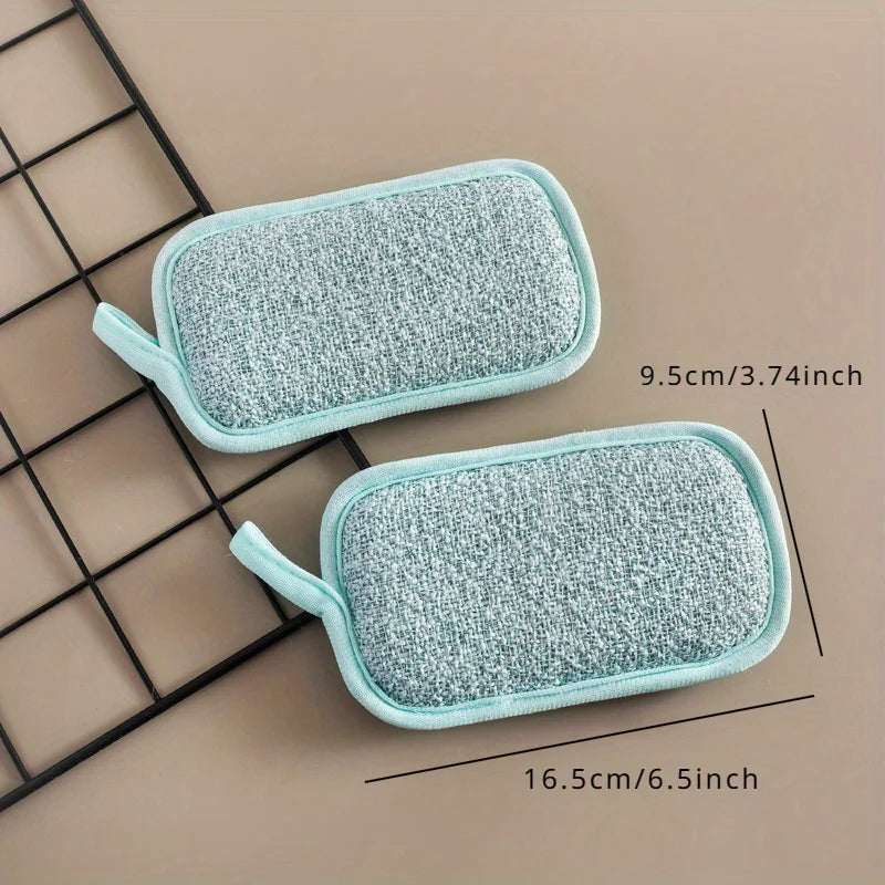 Non-Scratch Microfiber Scrub Sponges for Kitchen & Home Kitchen Scrub Sponge Babs