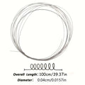 0.4mm Diamond Cutting Wire – Manual Precision Saw for Jade & Stone Diamond Wire Saw Babs Silver