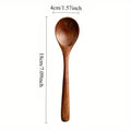 Japanese Wooden Spoons – Soup, Dessert, Honey & Coffee Stirrer Wooden Spoon Set Babs 1pc
