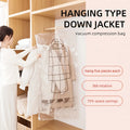 Oversized Hanging Vacuum Compression Storage Bag – 5 Hooks Vacuum Storage Bag Babs L