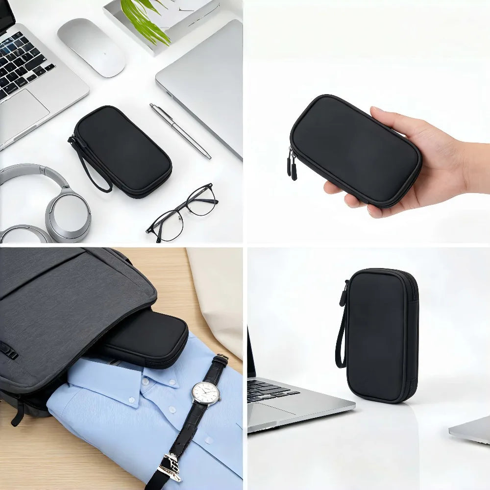 Portable Electronics Organizer Case – Waterproof Travel Pouch Electronics Organizer Case Babs