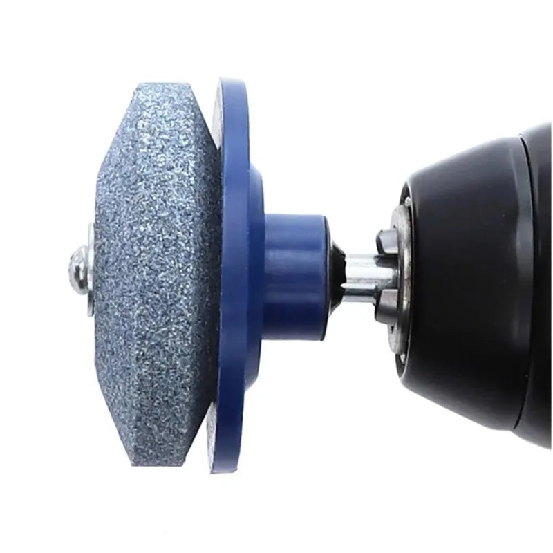 Lawn Mower Blade Sharpener & Balancer | Drill-Powered Grinder Blade Sharpening Tool Babs