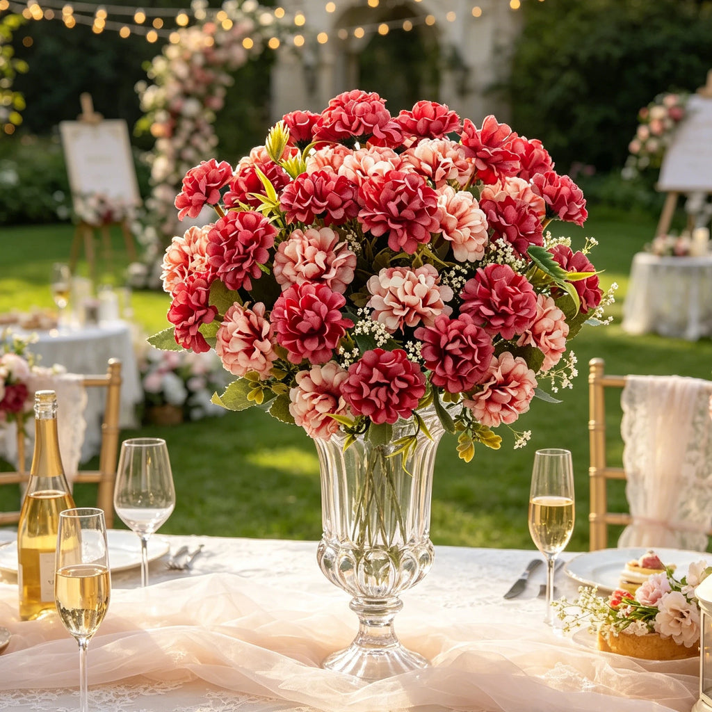 Artificial Silk Hydrangea Bouquet – Wedding & Home Décor Artificial Silk Flowers Babs