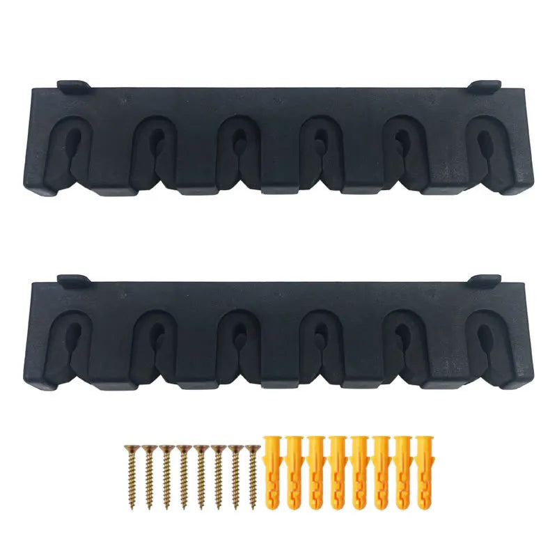 Wall-Mounted Fishing Rod Holder – EVA Foam Grip ABS Bracket Fishing Rod Holder Babs Horizontal style