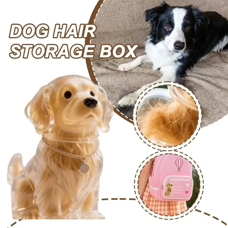 Pet Dog Hair Keepsake Keychain – Transparent Storage Capsule Pet Keepsake Keychain Babs